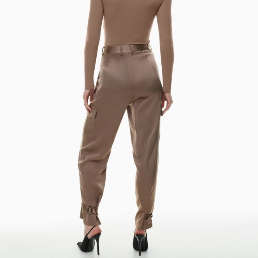 Aritzia Babaton Refined Cargo Pant in Deep Taupe, Size 4 Taupe - Picture 3 of 13